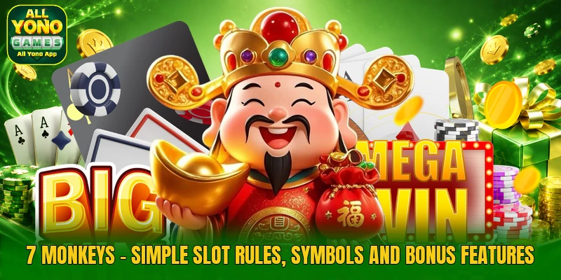7 Monkeys - Simple Slot Rules, Symbols And Bonus Features