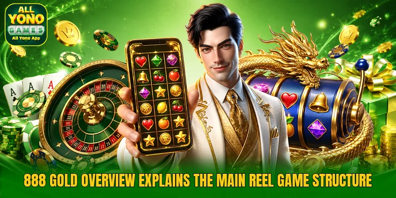 888 Gold overview explains the main reel game structure 888 Gold overview explains the main reel game structure