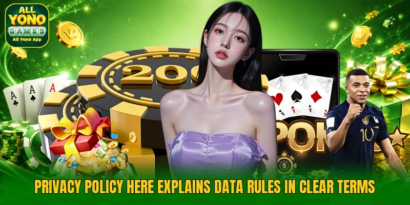 Privacy policy here explains data rules in clear terms Privacy policy here explains data rules in clear terms