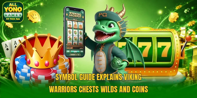 Symbol guide explains Viking warriors chests wilds and coins Symbol guide explains Viking warriors chests wilds and coins