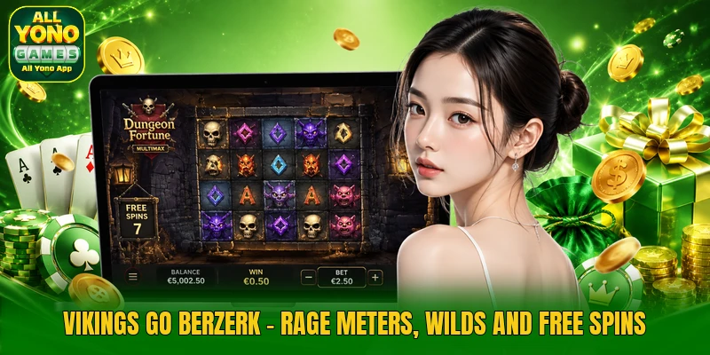 Vikings Go Berzerk - Rage Meters, Wilds And Free Spins